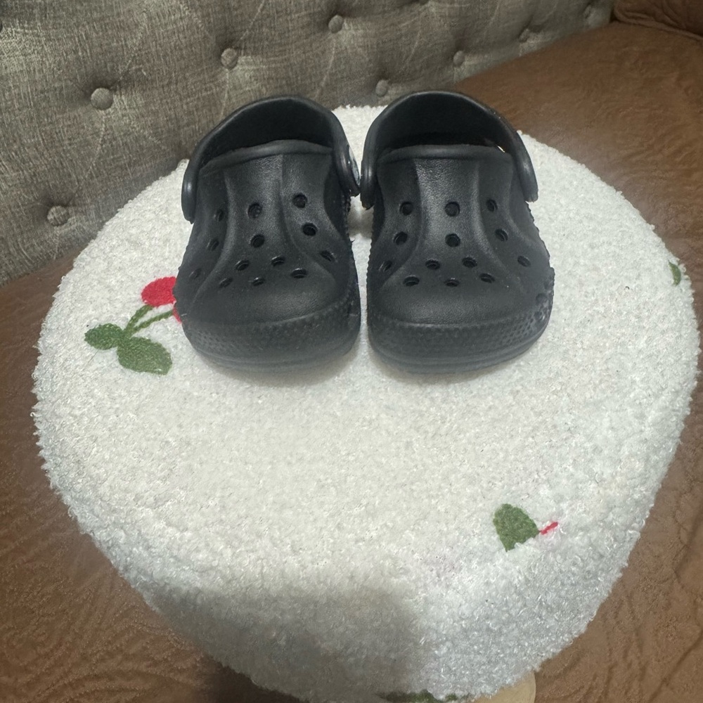 CROCS Kids Black Water Shoes